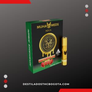 MUHA MEDS Watermelon OG Indica con terpenos naturales - Destilados Bogotá THC