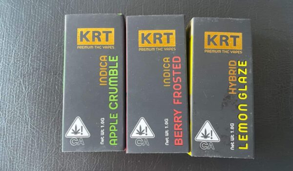 Destilados: KRT Premium THC Vapes