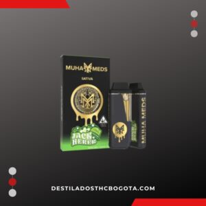 MUHA MEDS Jack Herer sativa de alta calidad y sabor intenso - Destilados Bogotá THC