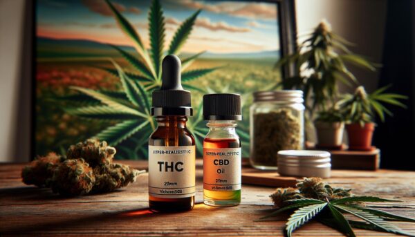 Comparando tinturas de THC vs. aceites de CBD: ¿Cuál elegir?