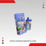 Kream 5 vaporizador desechable premium de 5g con pantalla inteligente y batería 850mAh recargable - Destilados Bogotá THC